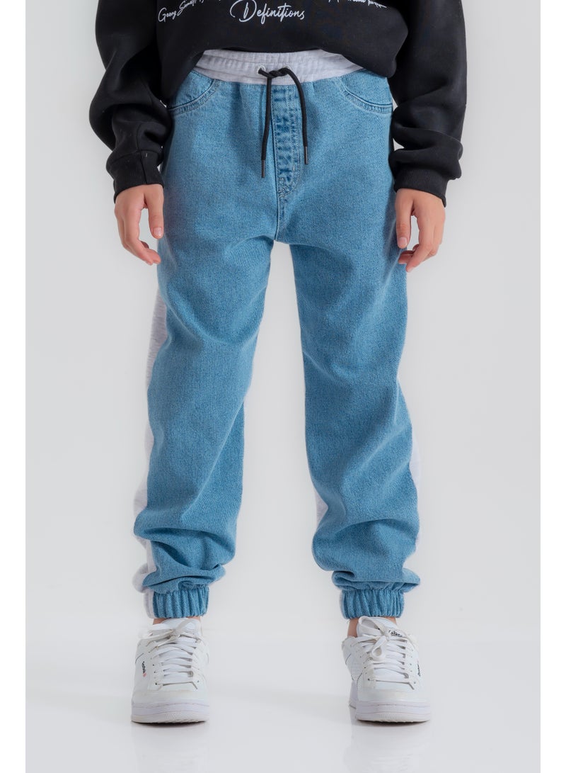 سي إن جينز وير كيدز جينز أولادي ستايل جوجر - Image 1